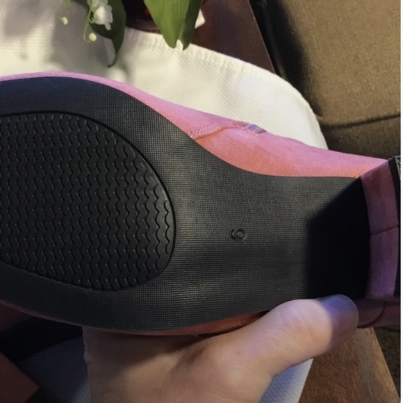 JD WILLIAMS~LADIES BLOCK HEEL SMART CHELSEA~Size 6~NEW Dusty Pink - Picture 11 of 12